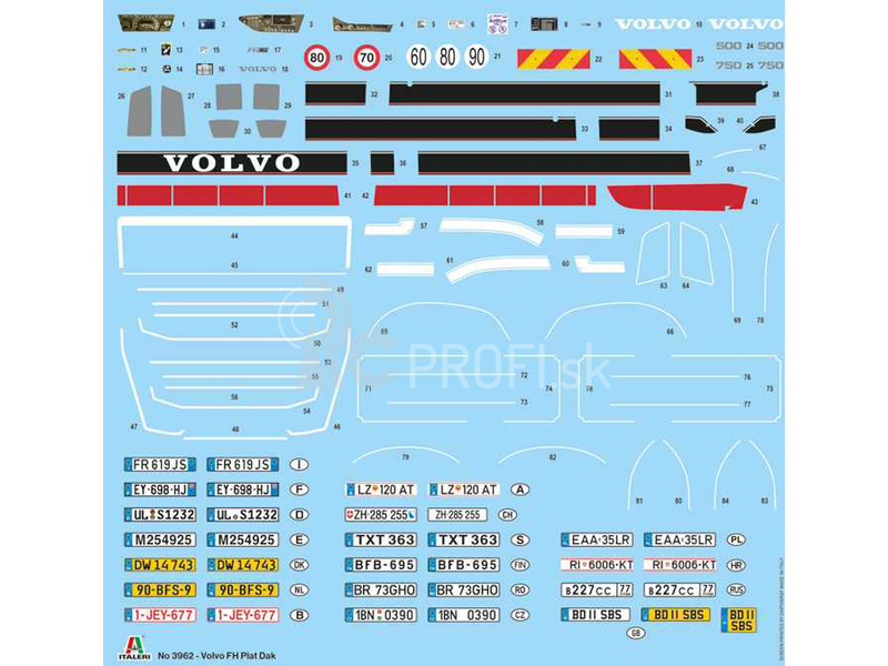 Italeri Volvo FH low roof (1:24)