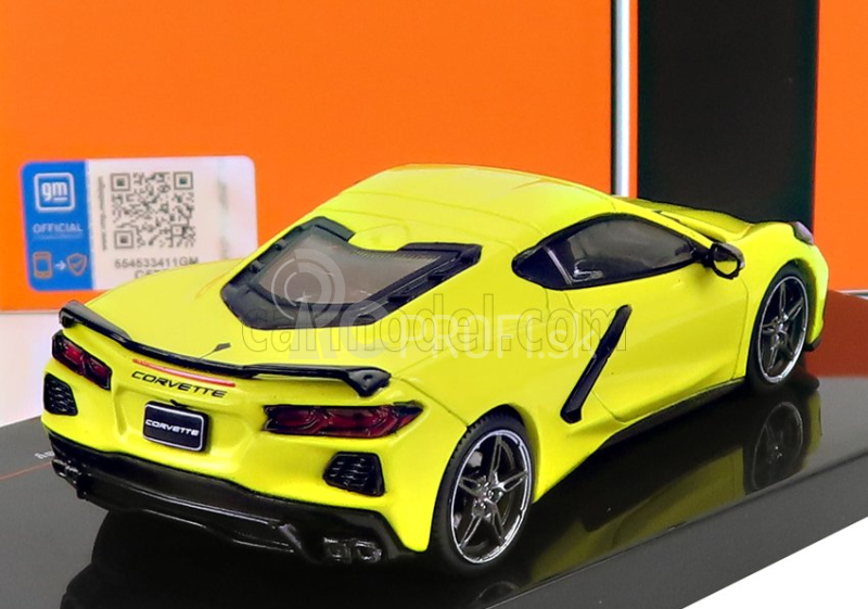 Ixo-models Chevrolet Corvette C8 Stingray Coupe 2020 1:43 Žltá