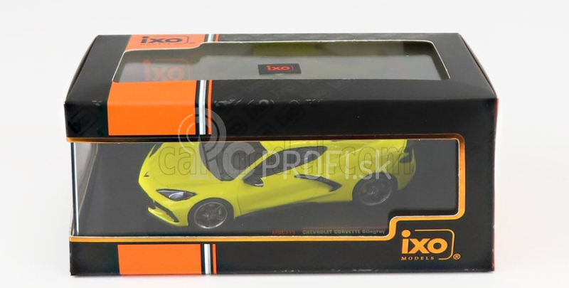 Ixo-models Chevrolet Corvette C8 Stingray Coupe 2020 1:43 Žltá