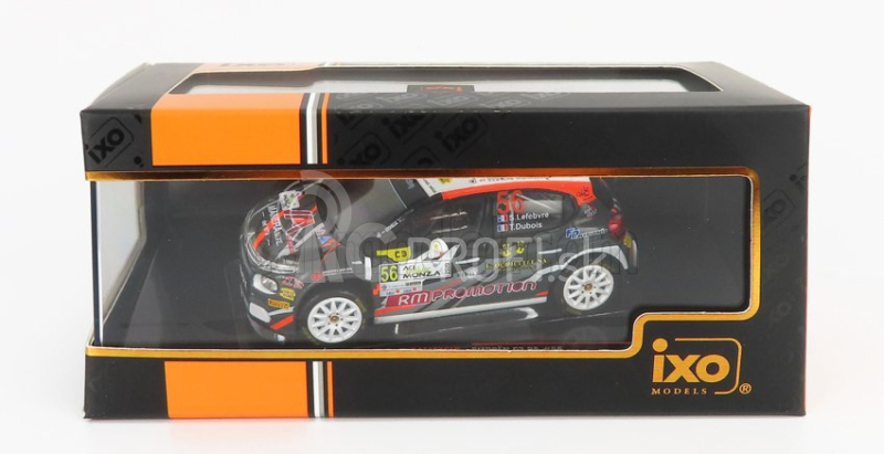 Ixo-models Citroen C3 R5 N 56 Rally Aci Monza 2020 S.lefebvre - T.dubois 1:43 sivá biela