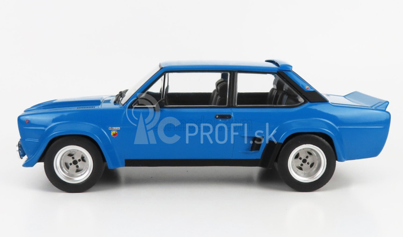 Ixo-models Fiat 131 Abarth (nočná verzia) Base Rally 1980 1:18 Modrá