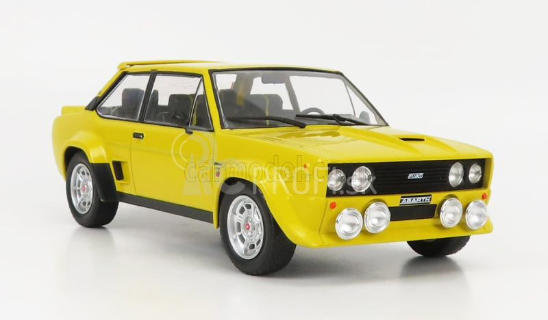 Ixo-models Fiat 131 Abarth (nočná verzia) Base Rally 1980 1:18 Žltá