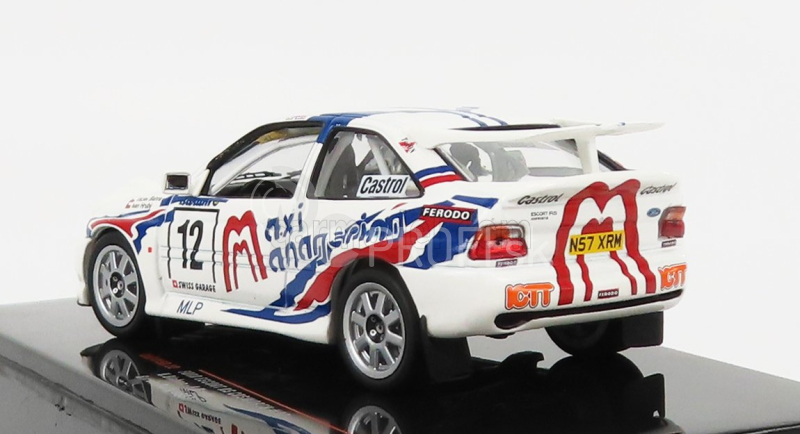 Ixo-models Ford england Escort Rs Cosworth (nočná verzia) N 12 Rally Barum 1996 V.blahna - I.hruby 1:43 Biela modrá červená