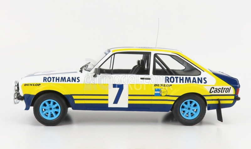 Ixo-models Ford england Escort Rs Mkii Team Rothmans N 7 Rally Acropolis 1979 R.clark - J.porter 1:18 Biela Žltá Modrá