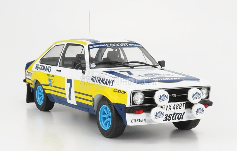 Ixo-models Ford england Escort Rs Mkii Team Rothmans N 7 Rally Acropolis 1979 R.clark - J.porter 1:18 Biela Žltá Modrá