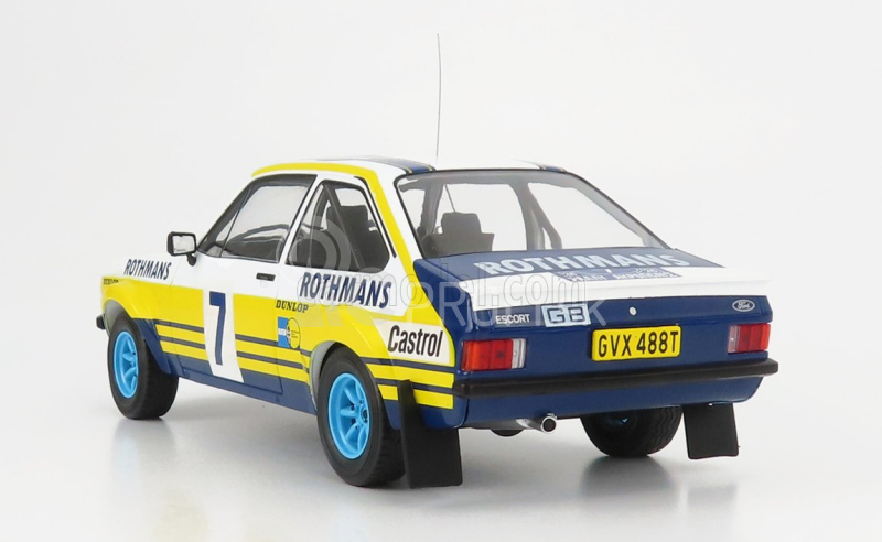 Ixo-models Ford england Escort Rs Mkii Team Rothmans N 7 Rally Acropolis 1979 R.clark - J.porter 1:18 Biela Žltá Modrá