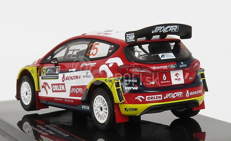 Ixo-models Ford england Fiesta R5 Mkii N 25 Rally Acropolis 2021 M.prokop - M.ernst 1:43 Červená Biela Modrá