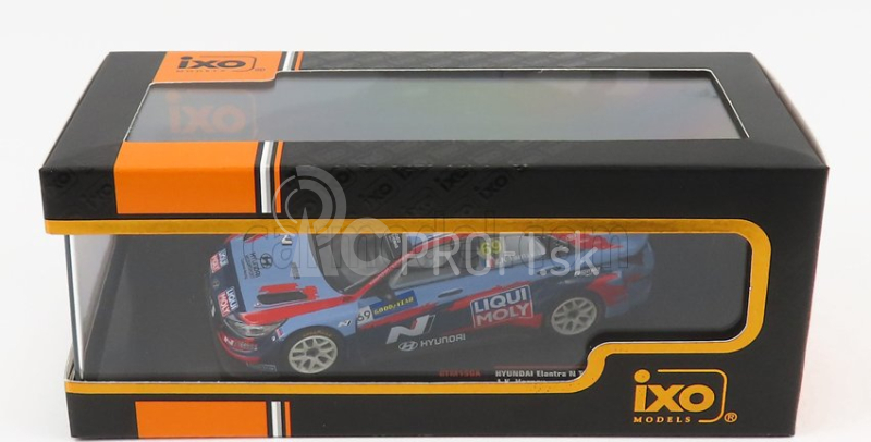 Ixo-models Hyundai Elantra N Tcr Team Liqui Moly N 69 Wtcr Nemecko 2021 J.k.vernay 1:43 Light Blue Red