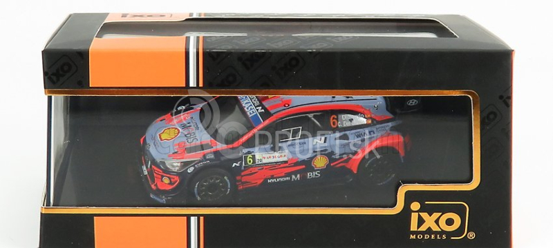 Ixo-models Hyundai I20 Coupe Wrc N 6 Rally Sardegna 2020 D.sordo - C.del Barrio 1:43 Svetlo modrá červená čierna