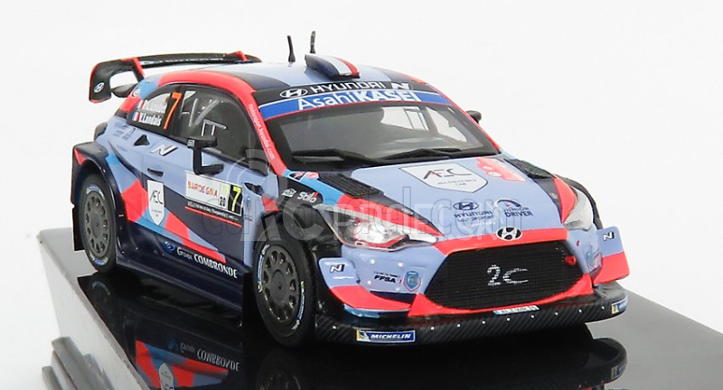 Ixo-models Hyundai I20 Coupe Wrc N 7 Rally Sardegna 2020 P.l.loubet - V.landais 1:43 Svetlo modrá červená čierna