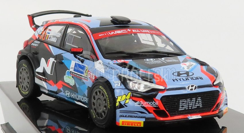 Ixo-models Hyundai I20 R5 Wrc N 36 Rally Estonia 2020 G.munster - L.meadow 1:43 Svetlo modrá červená čierna