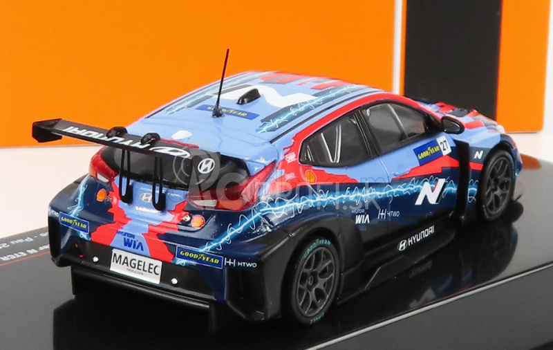 Ixo-models Hyundai Veloster N 27 Etcr Sezóna 2021 L.filippi 1:43 2 Tóny Modrá červená