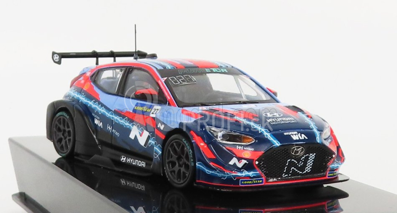 Ixo-models Hyundai Veloster N 27 Etcr Sezóna 2021 L.filippi 1:43 2 Tóny Modrá červená