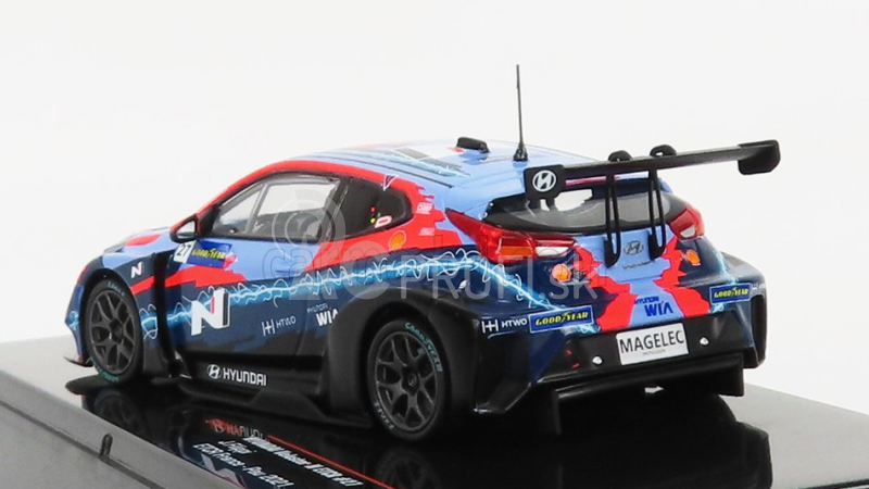 Ixo-models Hyundai Veloster N 27 Etcr Sezóna 2021 L.filippi 1:43 2 Tóny Modrá červená