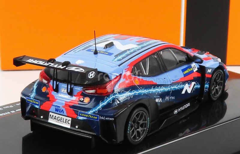 Ixo-models Hyundai Veloster N 69 Etcr Sezóna 2021 J.k.vernay 1:43 2 Tones Blue Red