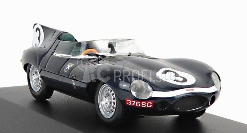 Ixo-models Jaguar D-type Team Ecurie Ecosse N 3 Winner 24h Le Mans 1957 R.flockhart - I.bueb 1:43 Blue Met