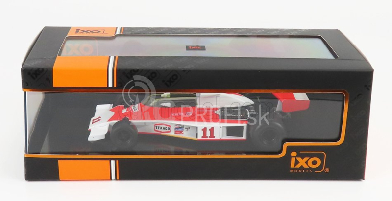 Ixo-models Mclaren F1 Ford M23 N 11 Winner Canada Gp James Hunt 1976 Majster sveta 1:24 červená biela