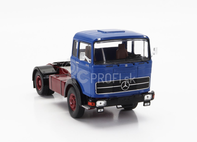 Ixo-models Mercedes benz Lps 1632 Ťahač 2-osý 1970 1:43 Modrá