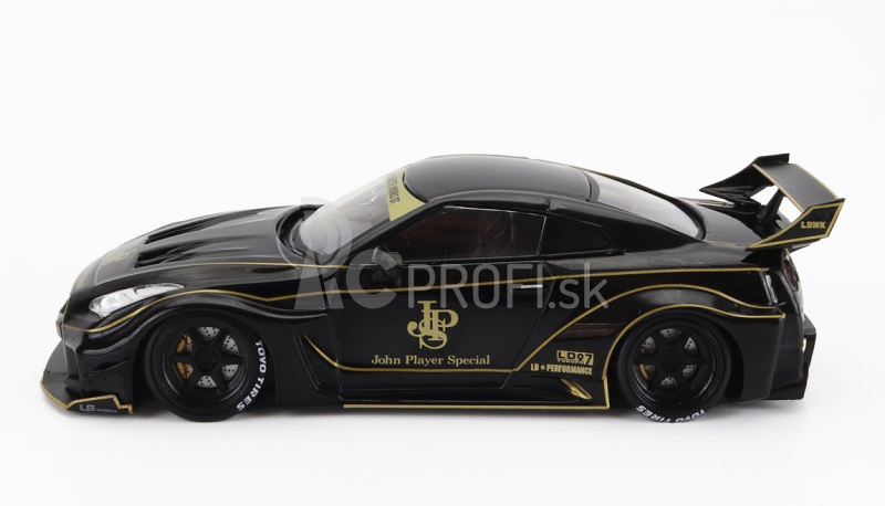 Ixo-models Nissan 35gt-rr Jsp Lb-silhouette Works Gt Rhd 2019 1:43 Black Gold