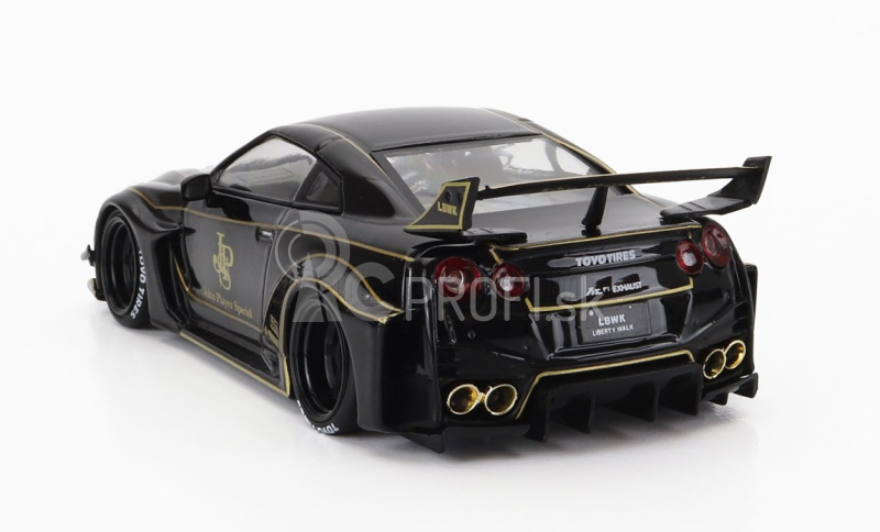 Ixo-models Nissan 35gt-rr Jsp Lb-silhouette Works Gt Rhd 2019 1:43 Black Gold