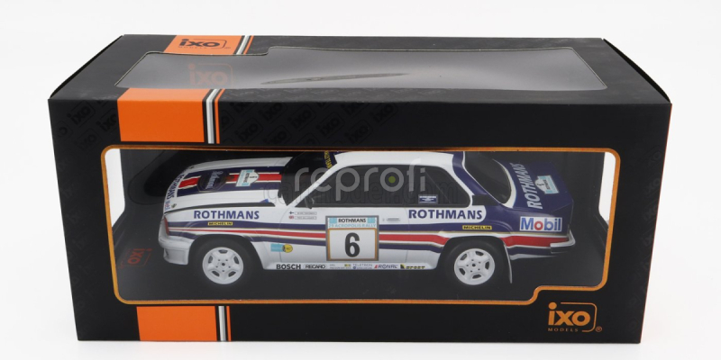 Ixo-models Opel Ascona 400 Team Rothmans N 6 3rd Rally Acropolis 1982 H.toivonen - F.gallagher 1:18 Biela modrá červená