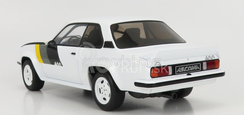 Ixo-models Opel Ascona B 400 1982 1:18 Bielo-žlto-sivá