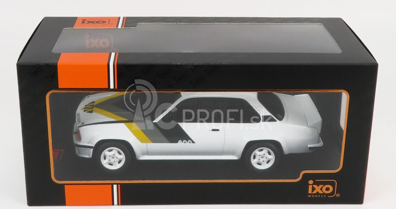 Ixo-models Opel Ascona B 400 1982 1:18 Bielo-žlto-sivá