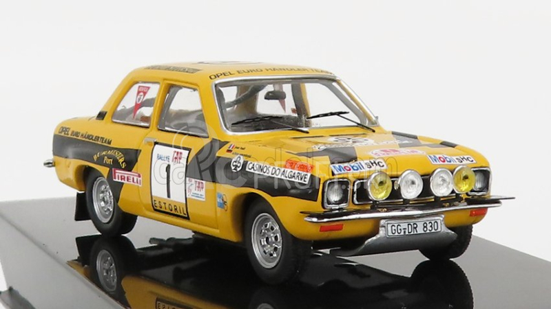 Ixo-models Opel Ascona Team Handler N 1 Rally Portugal 1974 A.warmbold - J.todt 1:43 Žltá čierna