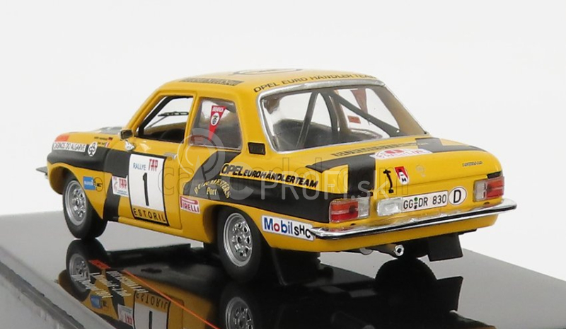 Ixo-models Opel Ascona Team Handler N 1 Rally Portugal 1974 A.warmbold - J.todt 1:43 Žltá čierna