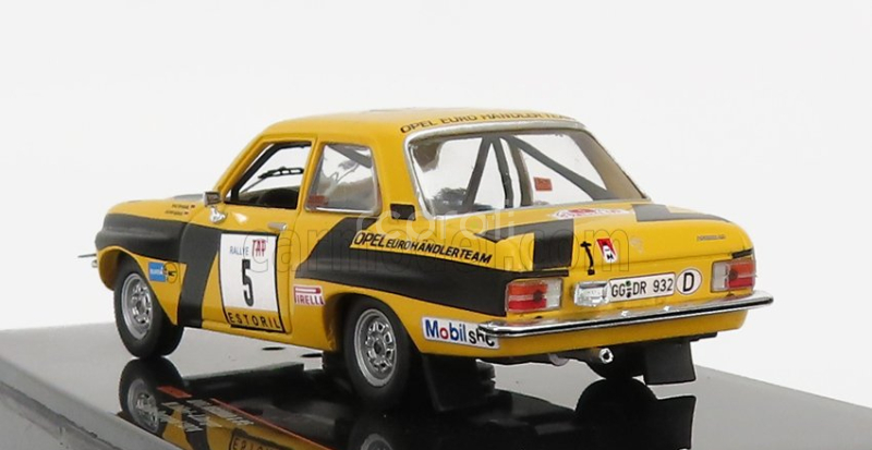 Ixo-models Opel Ascona Team Handler N 5 Rally Portugalsko 1974 W.rohrl - J.berger 1:43 Žltá čierna