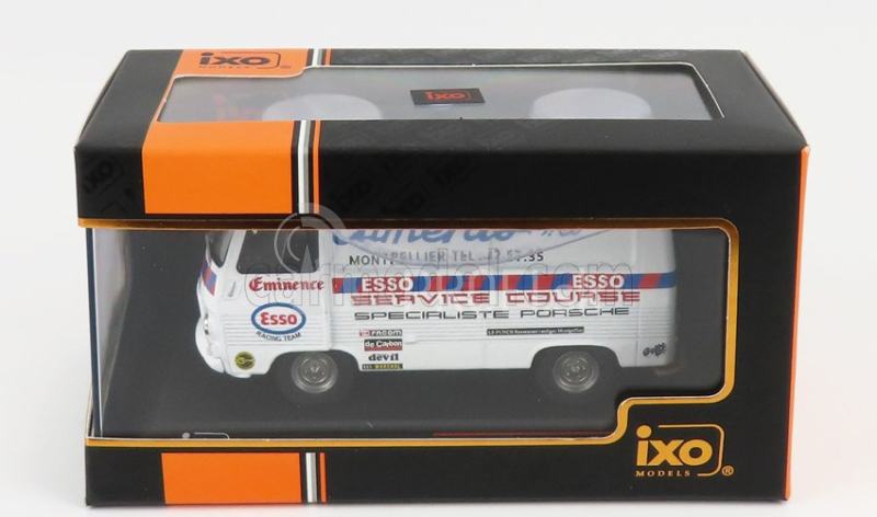 Ixo-models Peugeot J7 Van Esso Almeras Fres Service Course 1969 1:43 Biela