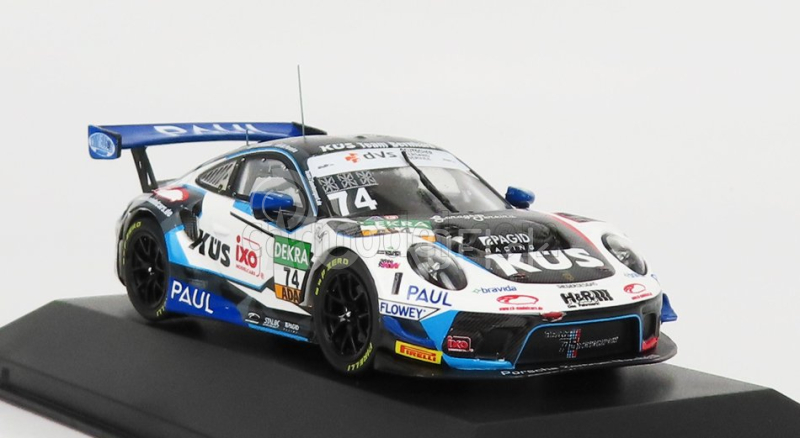 Ixo-models Porsche 911 991 Gt3 R Team Kus 75 Bernhard N 74 Adac Gt Masters 2021 K.eriksson - D.pereira 1:43 Biela čierna červená