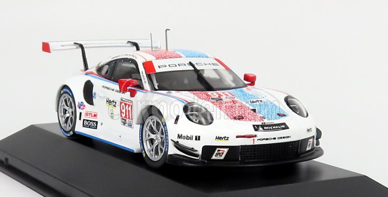 Ixo-models Porsche 911 991 Rsr Porsche Gt Team N 911 24h Daytona 2019 Makowiecki - Pilet - Tandy 1:43 White