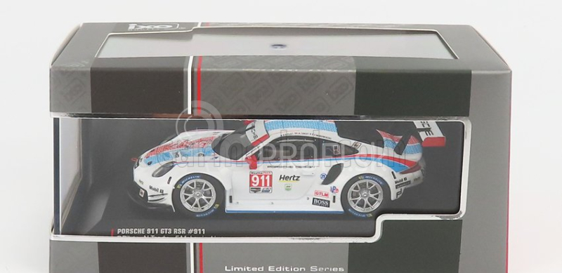 Ixo-models Porsche 911 991 Rsr Porsche Gt Team N 911 24h Daytona 2019 Makowiecki - Pilet - Tandy 1:43 White