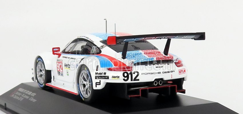 Ixo-models Porsche 911 991 Rsr Porsche Gt Team N 912 3rd Gtlm Class 24h Daytona 2019 Bamber - Jaminet - Vanthoor 1:43 Biela