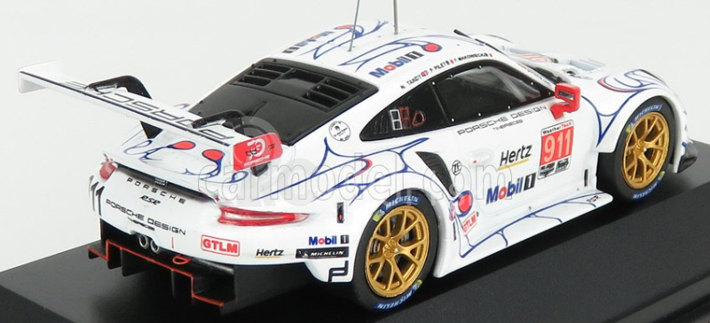 Ixo-models Porsche 911 991 Rsr Team Porsche Gt N 911 Winner Gtlm Class Petit Le Mans Road Atlanta 2018 P.pilet - N.tandy - F.makowiecki 1:43 Biela