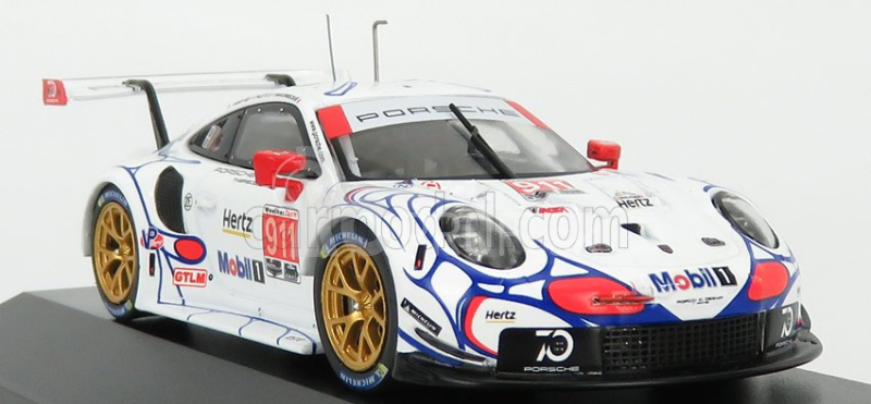 Ixo-models Porsche 911 991 Rsr Team Porsche Gt N 911 Winner Gtlm Class Petit Le Mans Road Atlanta 2018 P.pilet - N.tandy - F.makowiecki 1:43 Biela