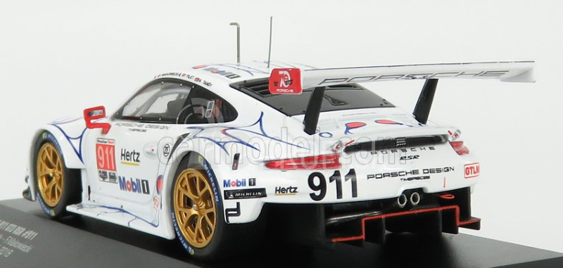 Ixo-models Porsche 911 991 Rsr Team Porsche Gt N 911 Winner Gtlm Class Petit Le Mans Road Atlanta 2018 P.pilet - N.tandy - F.makowiecki 1:43 Biela