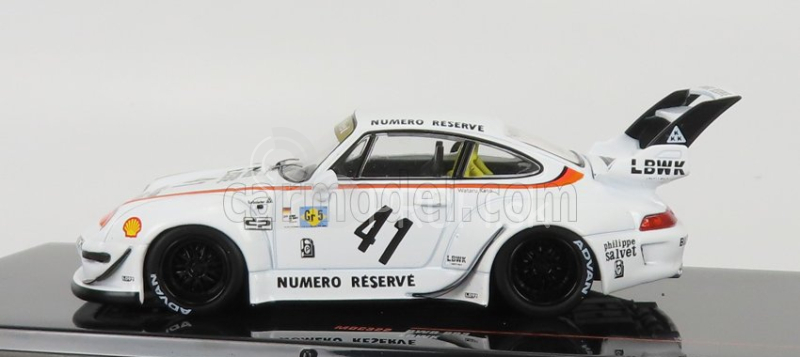 Ixo-models Porsche 911 993 Rwb Lbwk N 41 Racing 1996 1:43 Biela