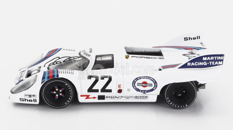 Ixo-models Porsche 917k 4.9l Team Martini Racing N 22 Winner 24h Le Mans 1971 H.marko G.van Lennep 1:43 Biela