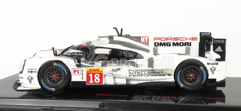 Ixo-models Porsche 919 Hybrid 2.0l Turbo V4 Team Porsche N 18 2. 1000km Spa 2015 M.lieb - R.dumas - N.jani 1:43 Biela Sivá Čierna