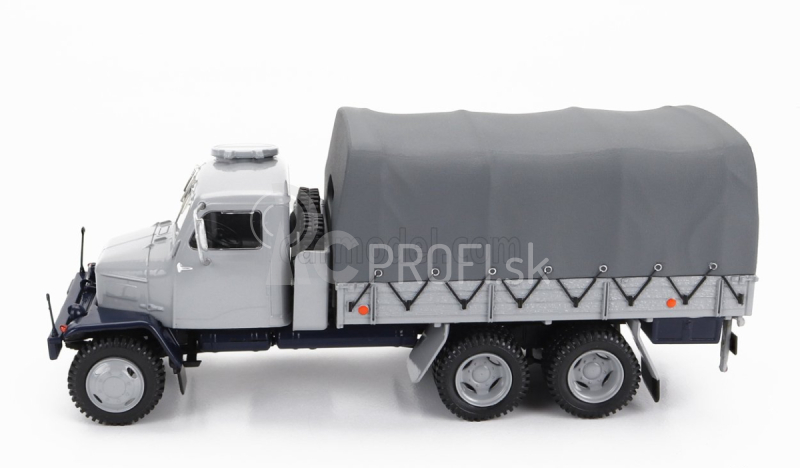 Ixo-models Praga V3s Truck 6wd Telonato 3-assi 1962 1:43 2 Tones Grey