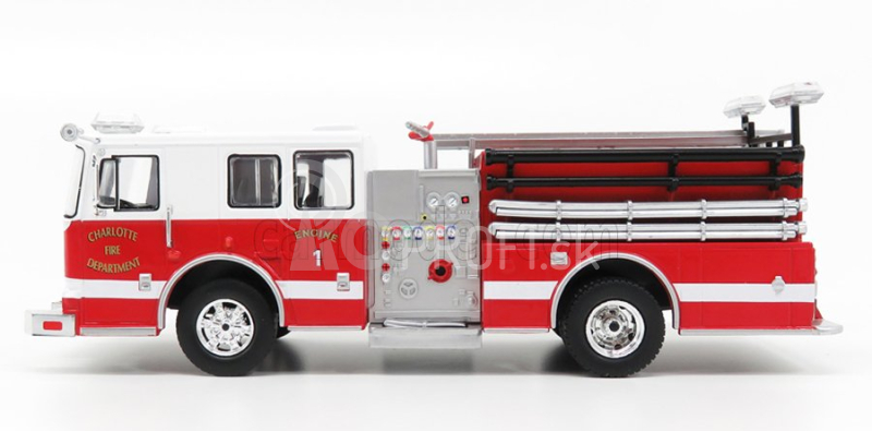 Ixo-models Seagrave Marauder Ii Cisternové hasičské auto 1989 1:43 Červená biela strieborná