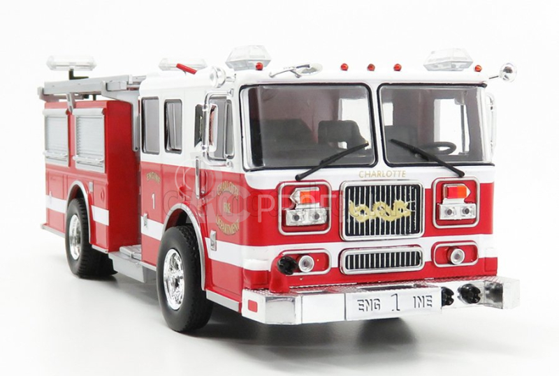 Ixo-models Seagrave Marauder Ii Cisternové hasičské auto 1989 1:43 Červená biela strieborná