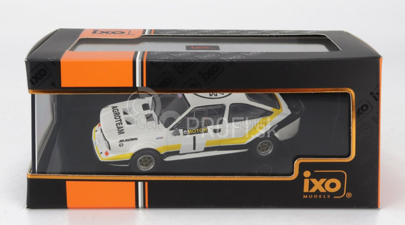 Ixo-models Škoda 160rs Mtx N 1 Rally Příbram 1984 V.blahna - P.scovanek 1:43 Biela Čierna Žltá