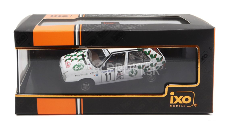 Ixo-models Škoda Favorit 136l Team Škoda Motorsport N 11 Rally Montecarlo 1993 E.triner - J.klima 1:43 Bielozelená