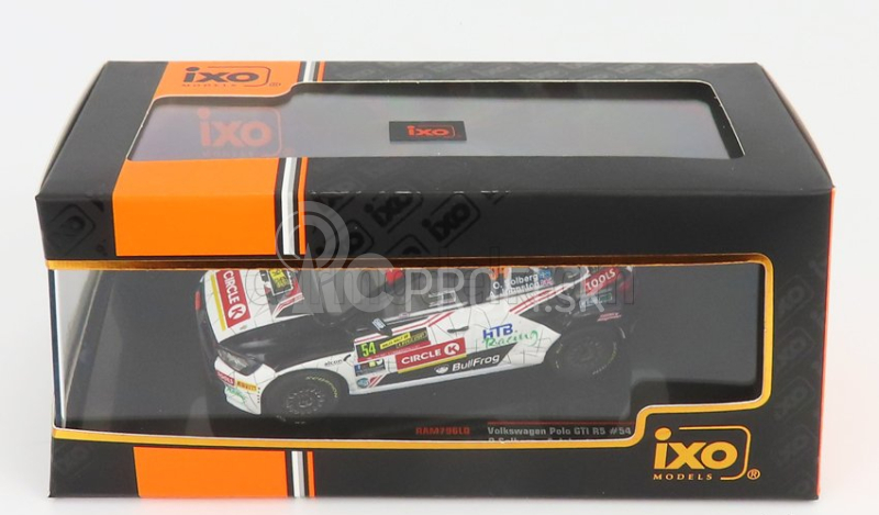 Ixo-models Volkswagen Polo Gti R5 N 54 Rally Wales 2019 O.solberg - A.johnston 1:43 Biela čierna červená