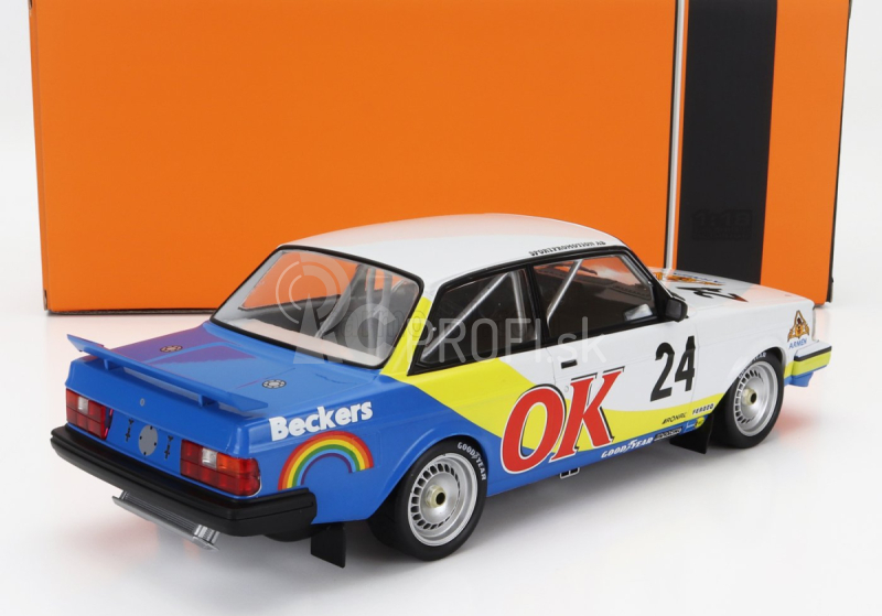 Ixo-models Volvo 240 Turbo Team Beckers N 24 Nurburgring 1985 P.g.andersson 1:18 Biela Žltá Modrá