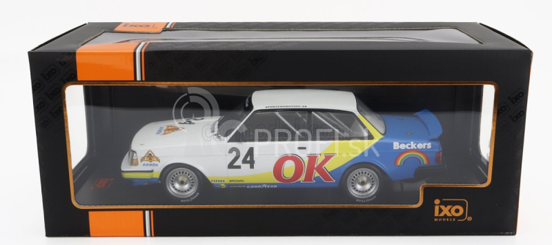 Ixo-models Volvo 240 Turbo Team Beckers N 24 Nurburgring 1985 P.g.andersson 1:18 Biela Žltá Modrá