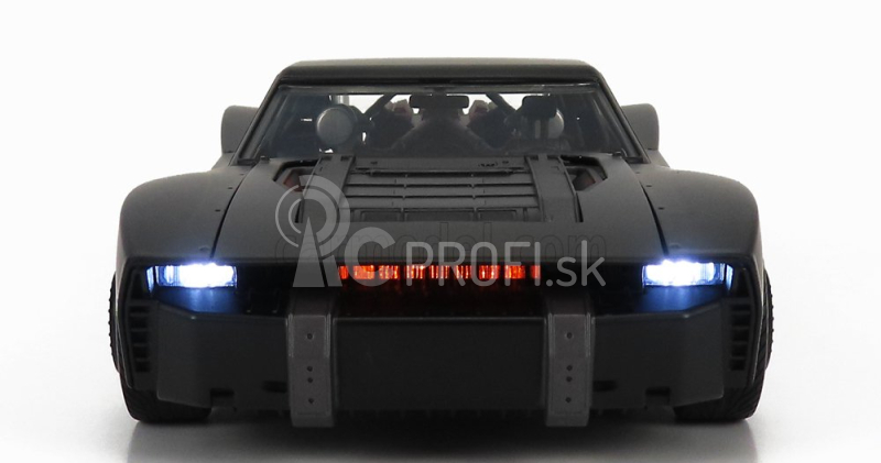 Jada Batman Batmobil s figúrkou 2022 - The Batman Movie 1:18 Matt Black